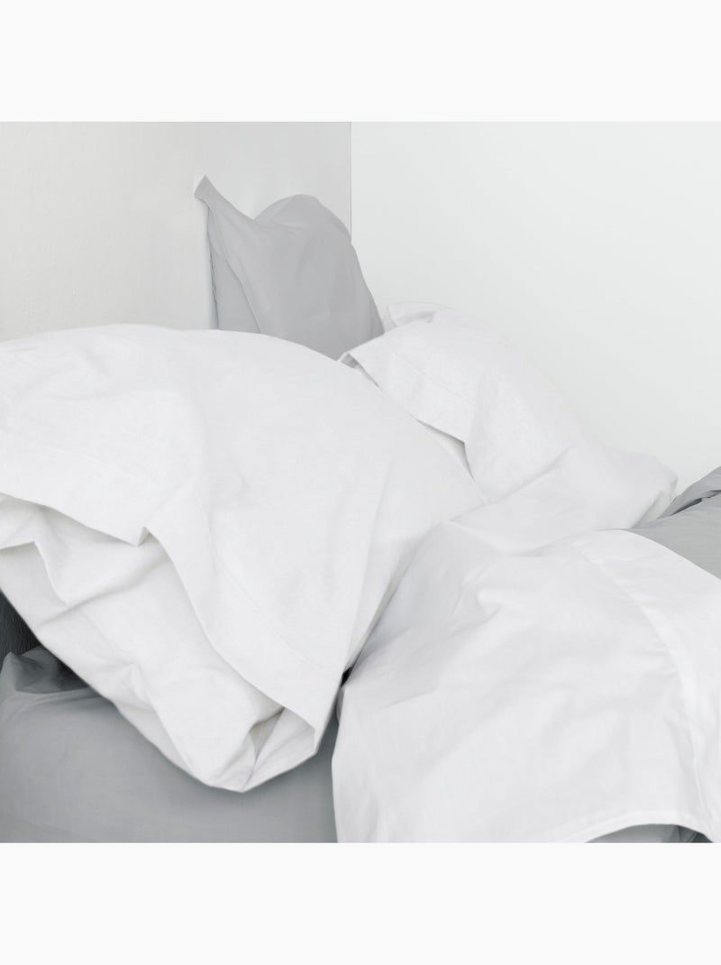 Funda de almohada Basic "Happyfriday" Blanco - Kiabi