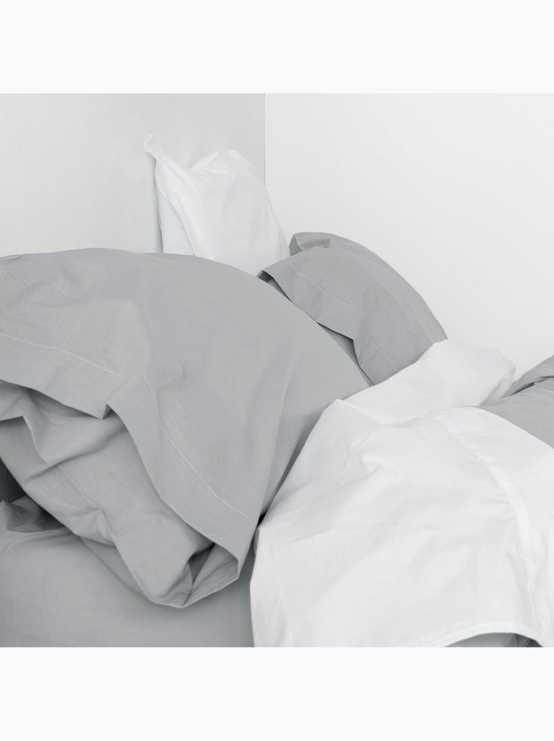 Funda de almohada Basic "Happyfriday" Gris - Kiabi