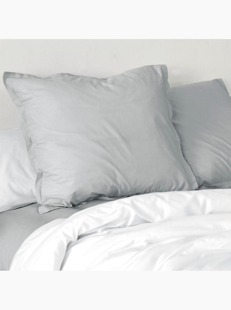 Funda de almohada Basic "Happyfriday" Gris - Kiabi