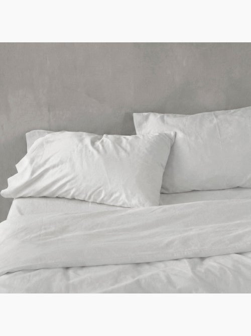 Funda de almohada Basic percal "Happyfriday" - Kiabi