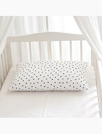 Funda de almohada bebé algodón reversible | SEVIRA KIDS