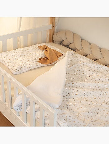 Funda de almohada bebé algodón reversible | SEVIRA KIDS