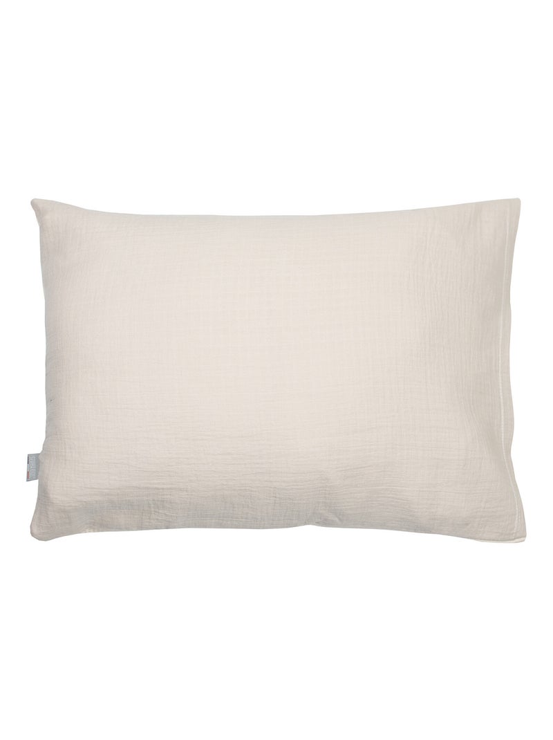 Funda de almohada bebé algodón reversible | SEVIRA KIDS Beige - Kiabi