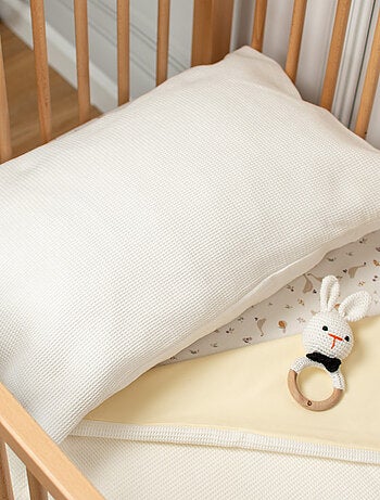 Funda de almohada bebé algodón reversible | SEVIRA KIDS