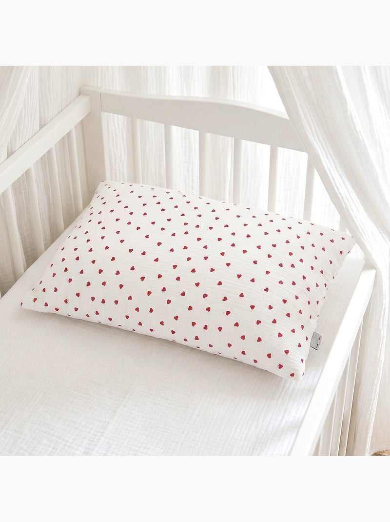 Funda de almohada bebé algodón reversible | SEVIRA KIDS Rojo - Kiabi