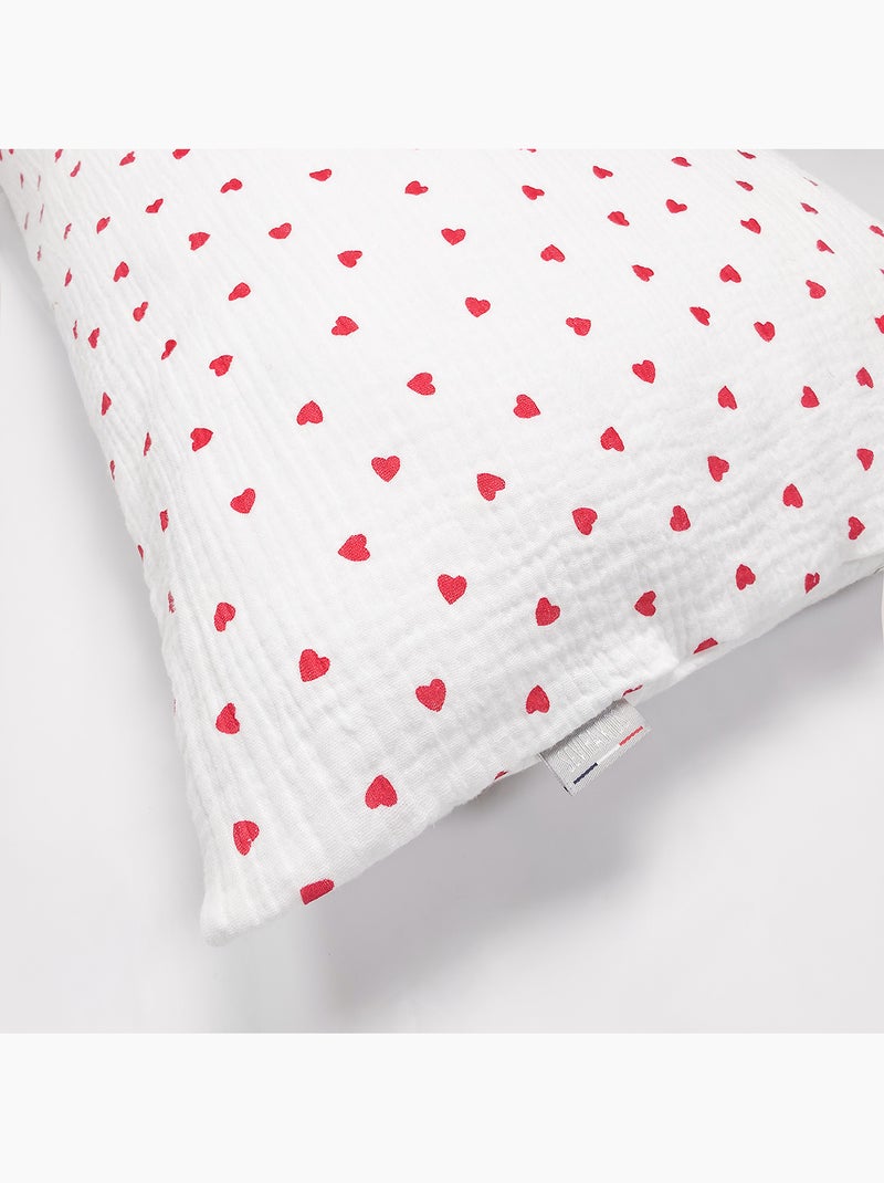 Funda de almohada bebé algodón reversible | SEVIRA KIDS Rojo - Kiabi