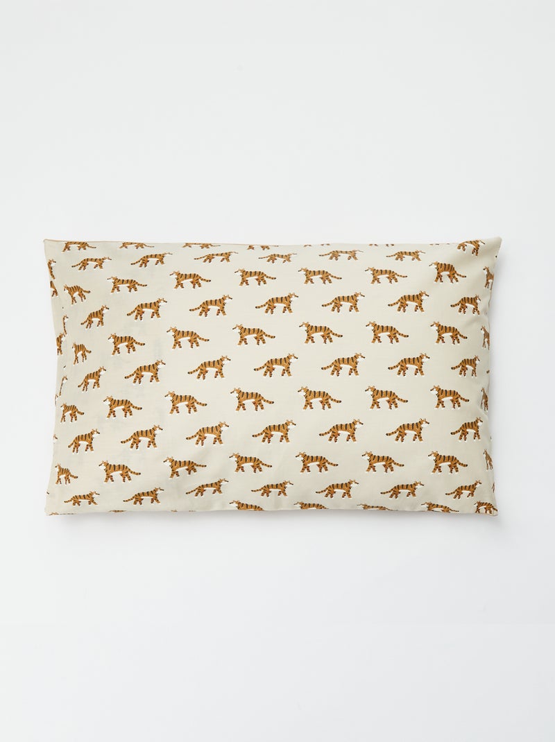 Funda de almohada Beige - Kiabi