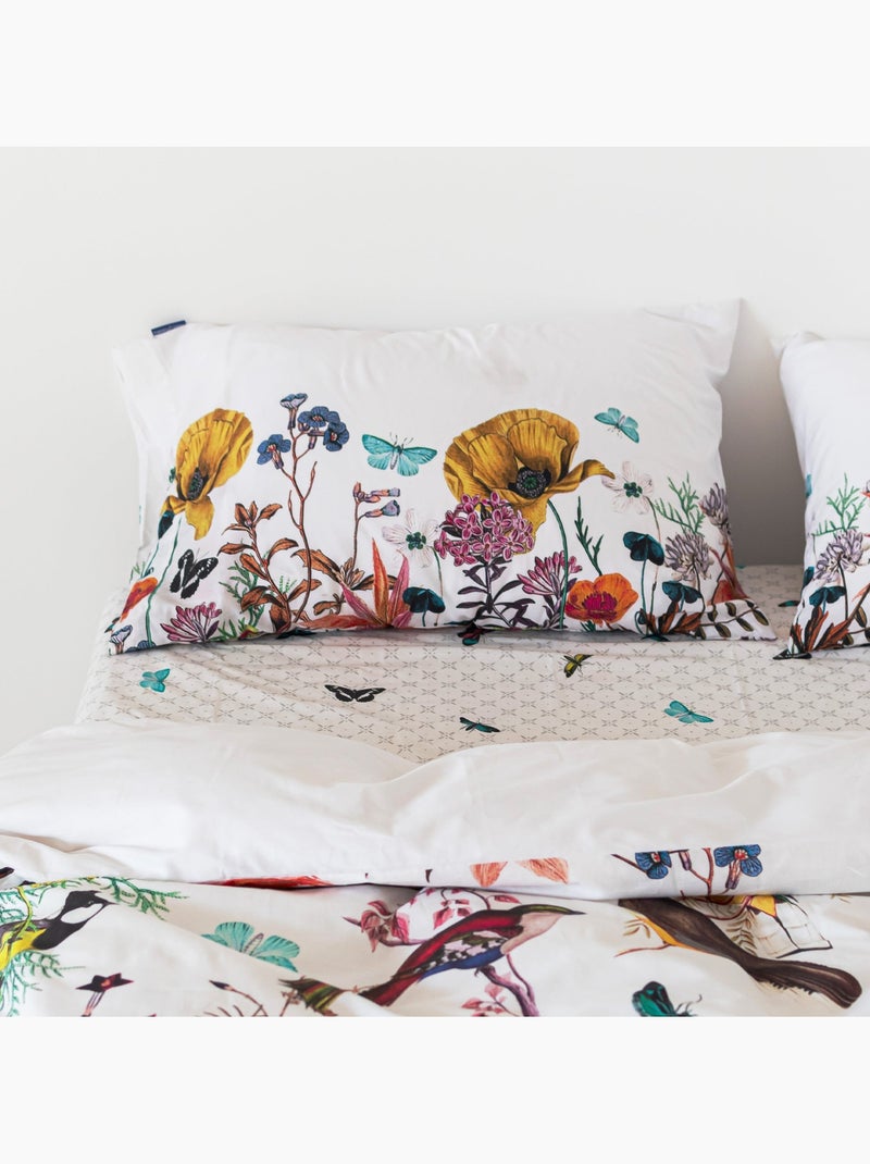 Funda de almohada Birds of paradise "Happyfriday" Multicolor - Kiabi