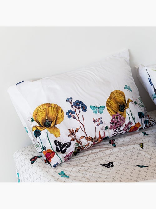 Funda de almohada Birds of paradise "Happyfriday" - Kiabi Funda de almohada Birds of paradise "Happyfriday" - Kiabi