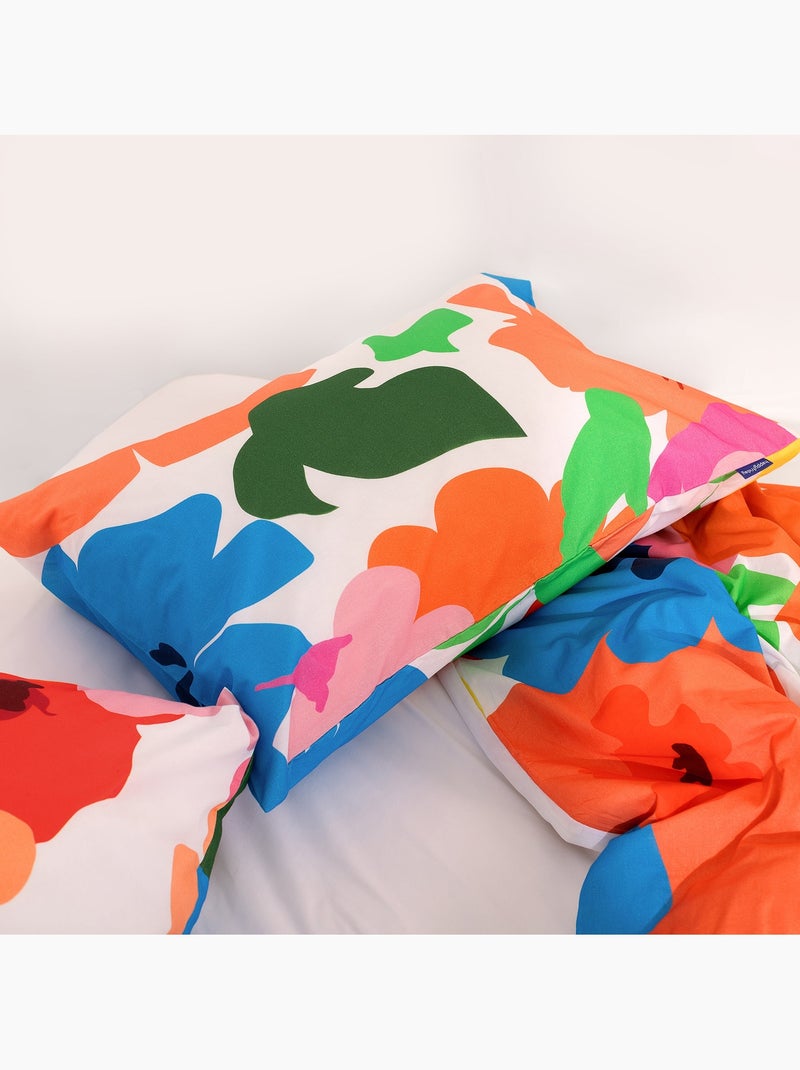 Funda de almohada Bloom play "Happyfriday" Multicolor - Kiabi