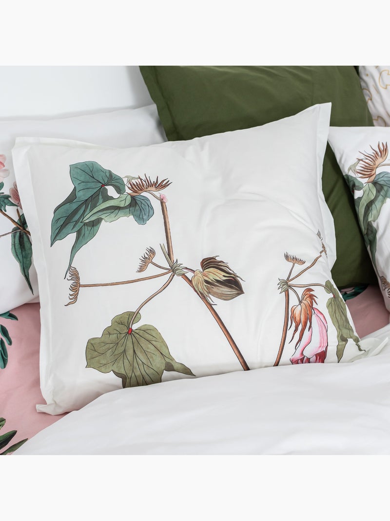 Funda de almohada Blooming "Happyfriday" Multicolor - Kiabi