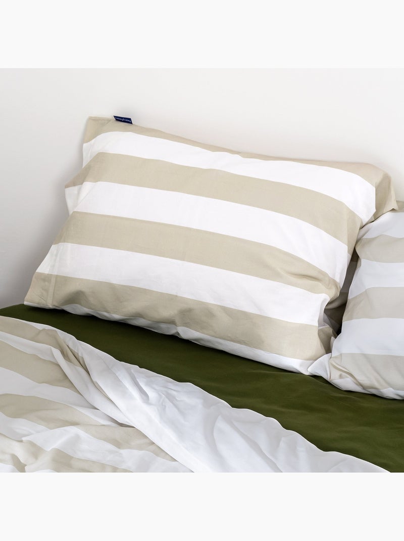 Funda de almohada Breton "Happyfriday" Beige - Kiabi