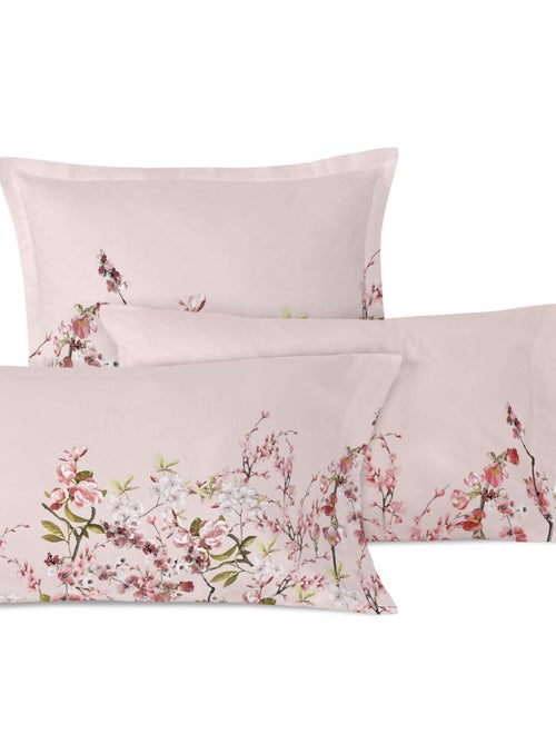 Funda de almohada Chinoiserie rose "Happyfriday" - Kiabi