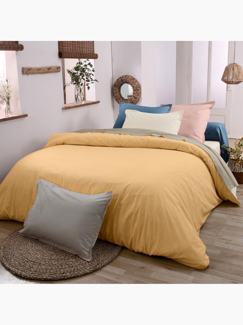 Funda de almohada cilíndrica en 100% algodón orgánico - Kiabi