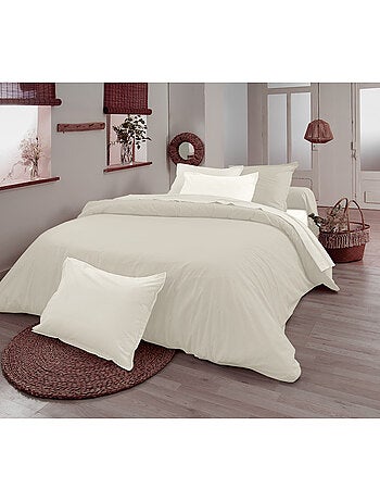 Funda de almohada cilíndrica en 100% algodón orgánico