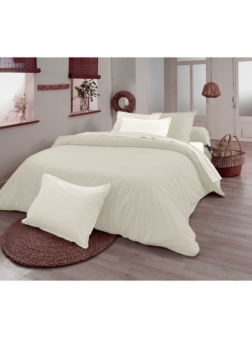 Funda de almohada cilíndrica en 100% algodón orgánico - Kiabi