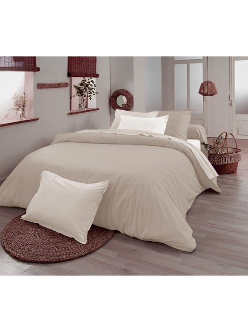 Funda de almohada cilíndrica en 100% algodón orgánico - Kiabi