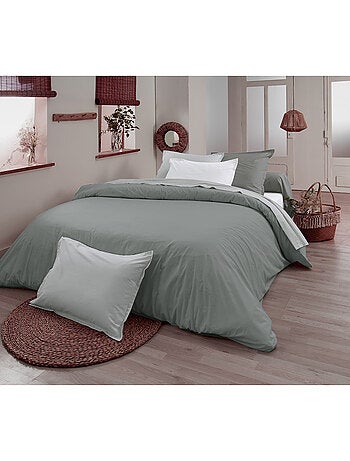 Funda de almohada cilíndrica en 100% algodón orgánico