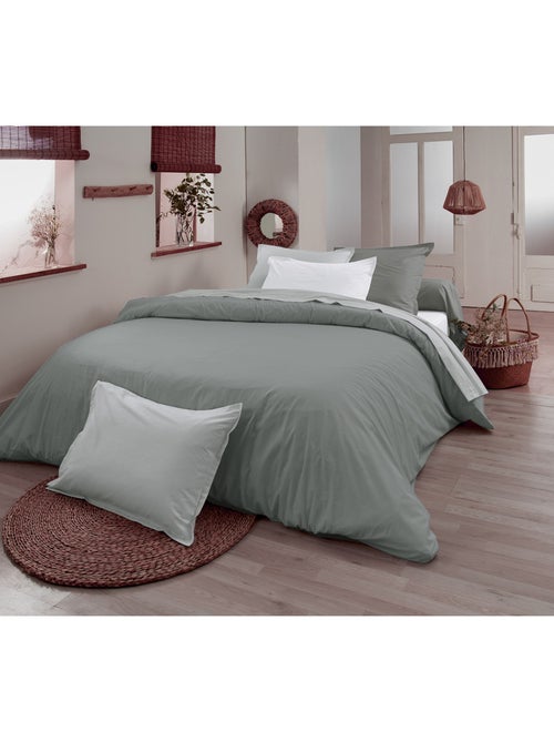 Funda de almohada cilíndrica en 100% algodón orgánico - Kiabi