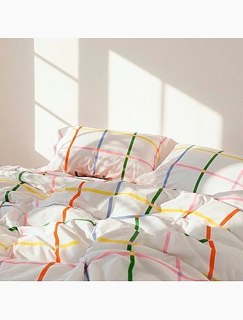 Funda de almohada Color lines "Happyfriday