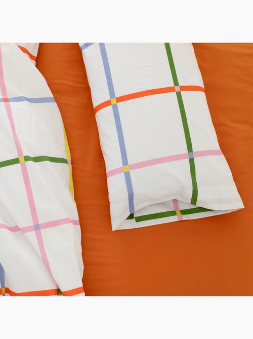 Funda de almohada Color lines "Happyfriday" - Kiabi