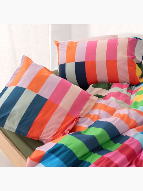 Funda de almohada Color pop "Happyfriday" - Kiabi