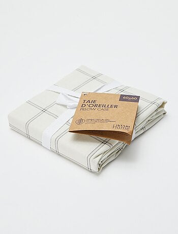 Funda de almohada con estampado - Kiabi Home