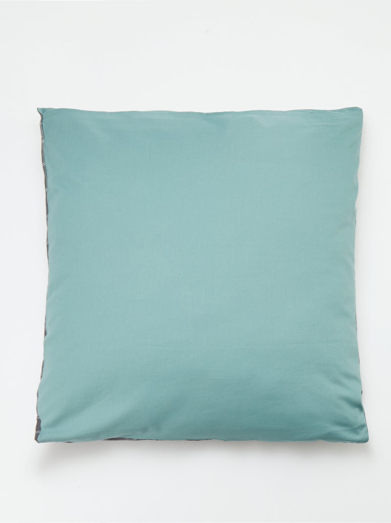 Funda de almohada con estampado - Kiabi Home GRIS - Kiabi