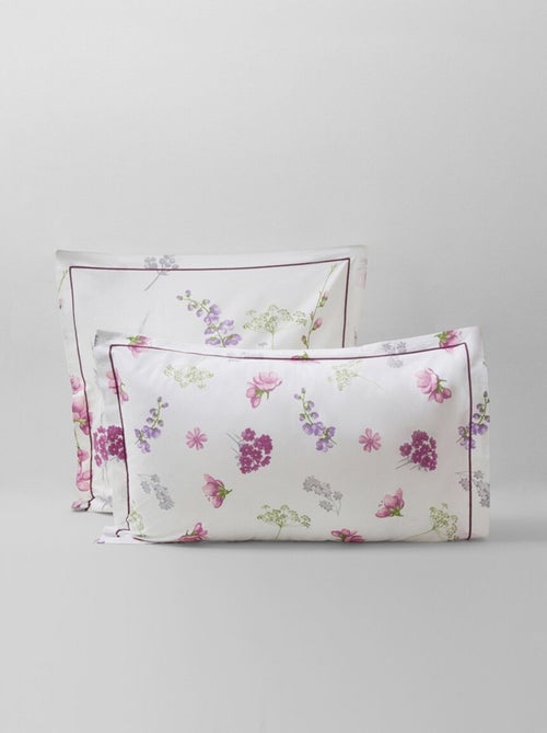 Funda de almohada con estampado Herbarium - Afibel - Kiabi