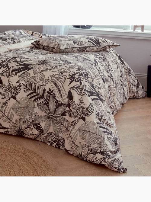 Funda de almohada con estampados negros - Kiabi Funda de almohada con estampados negros - Kiabi