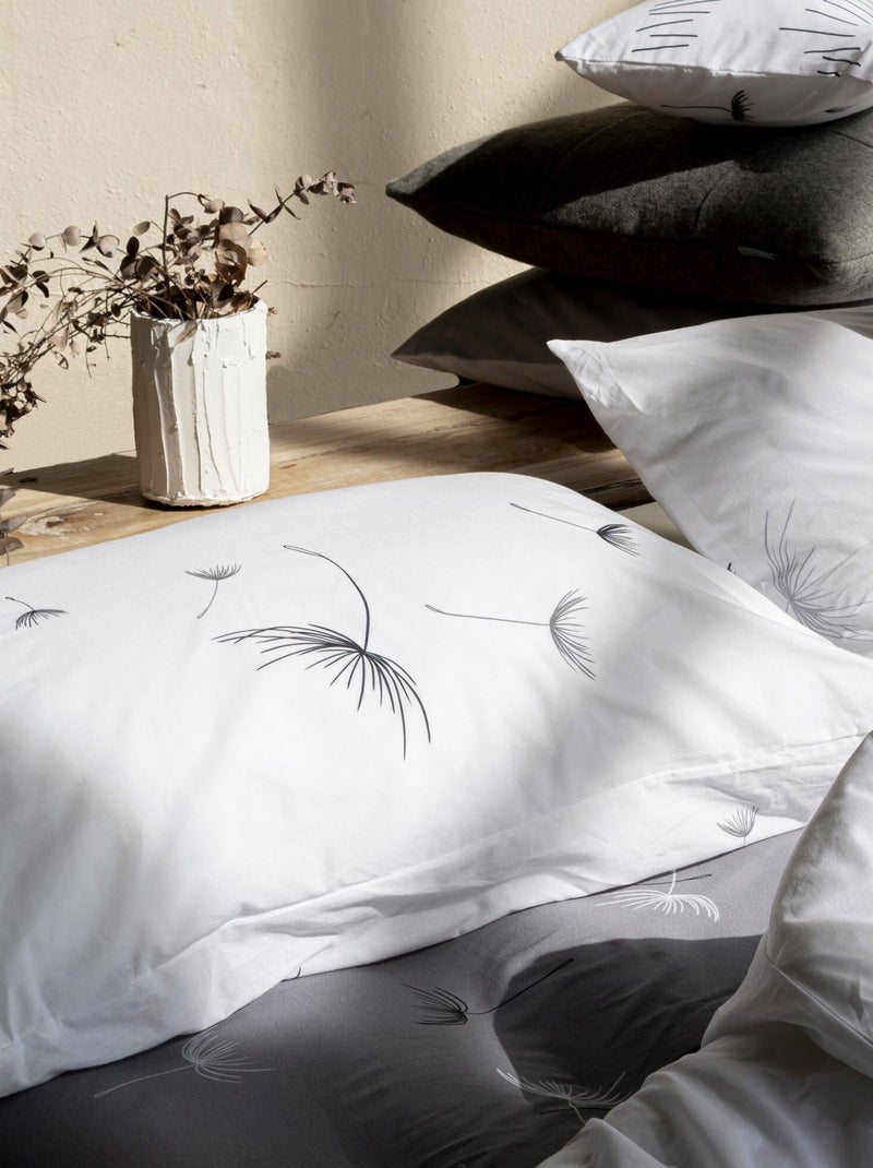 Funda de almohada Dandelion "Happyfriday" Blanco - Kiabi