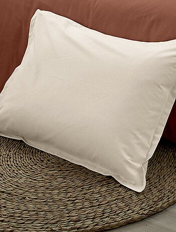 Funda de almohada de 100% algodón orgánico