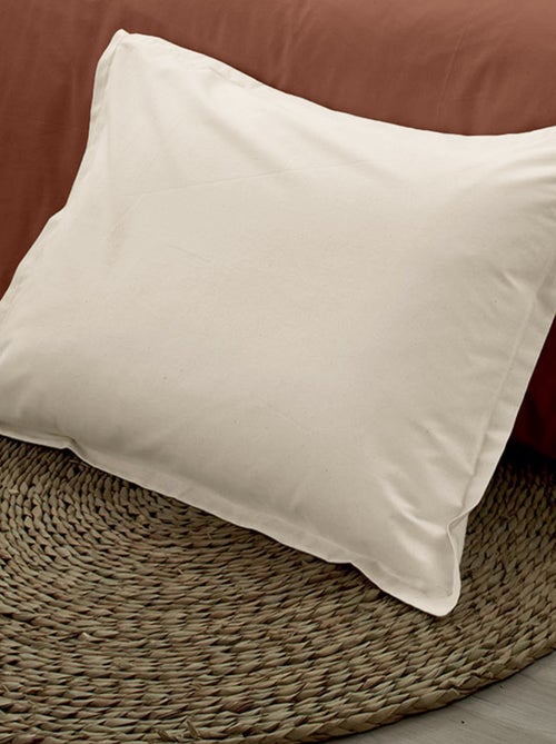 Funda de almohada de 100% algodón orgánico - Kiabi