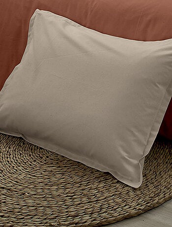 Funda de almohada de 100% algodón orgánico