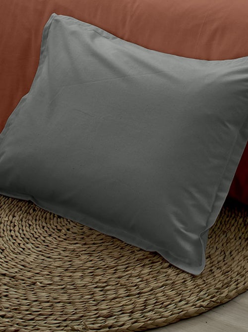 Funda de almohada de 100% algodón orgánico - Kiabi