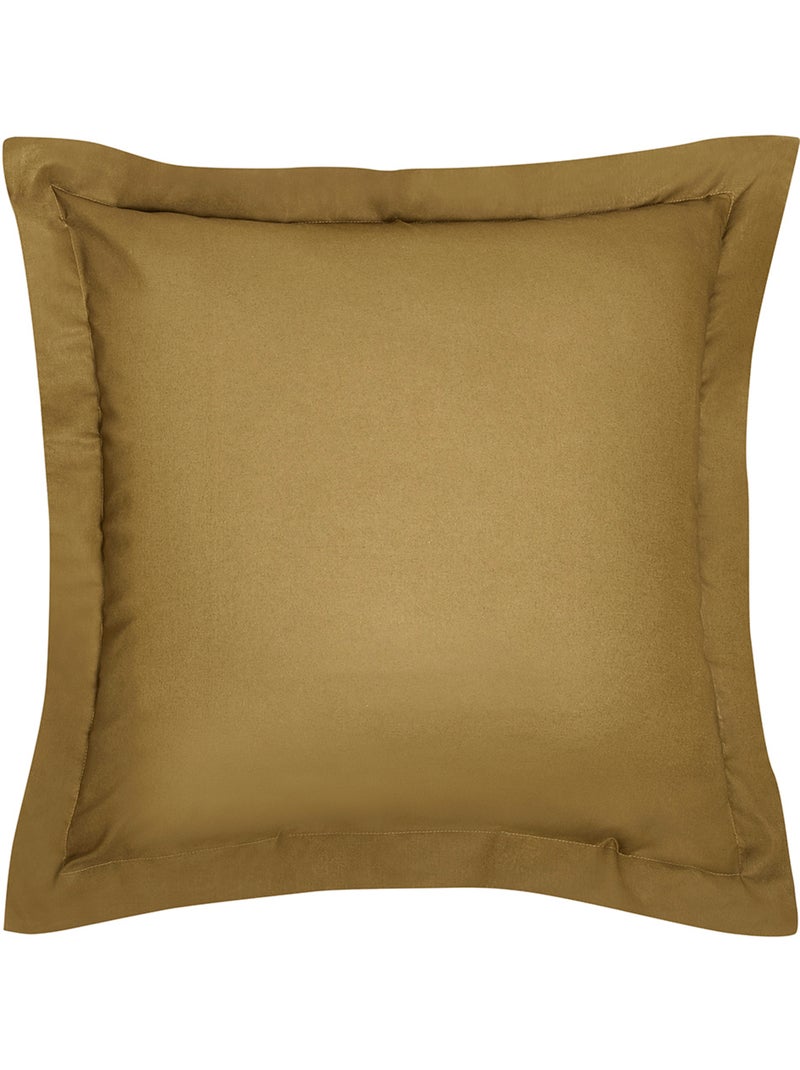 Funda de almohada de algod?n liso - Afibel Bronce - Kiabi