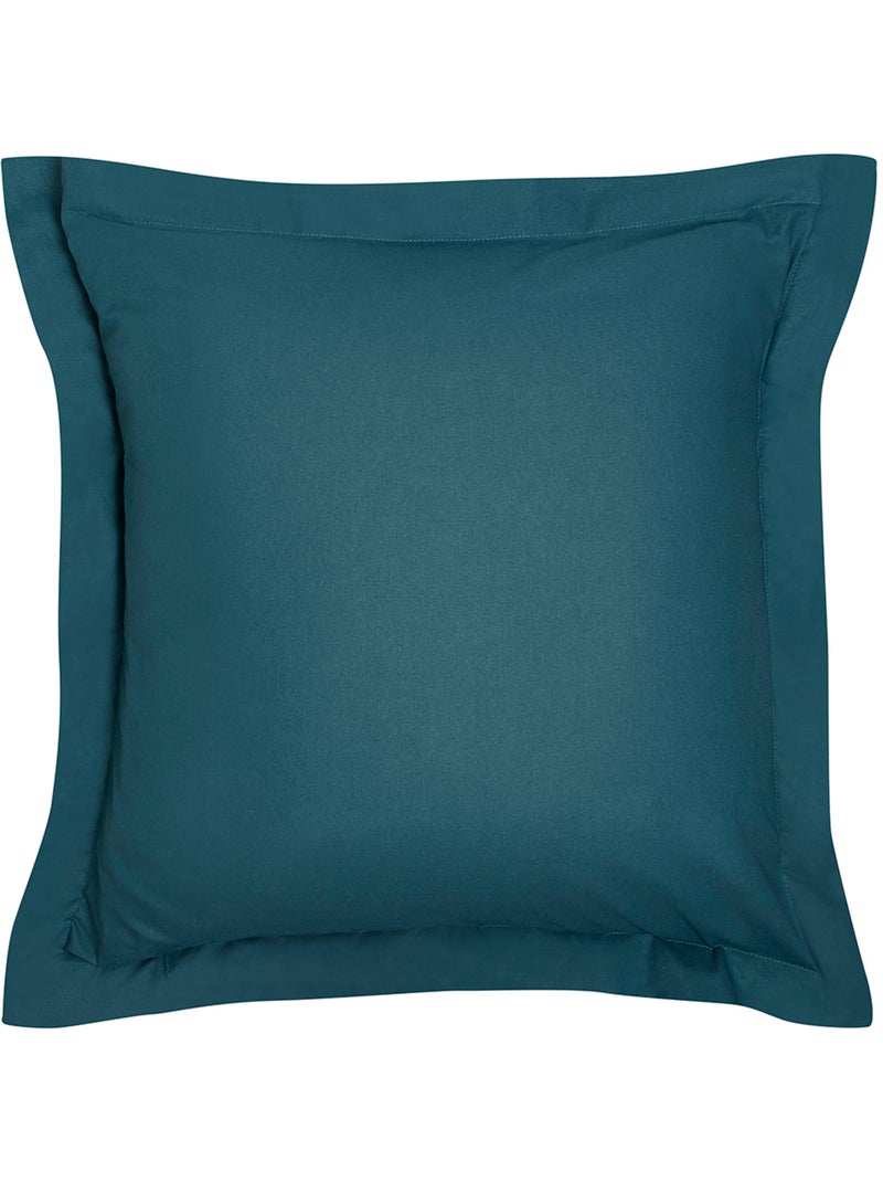 Funda de almohada de algod?n liso - Afibel Verde oscuro - Kiabi