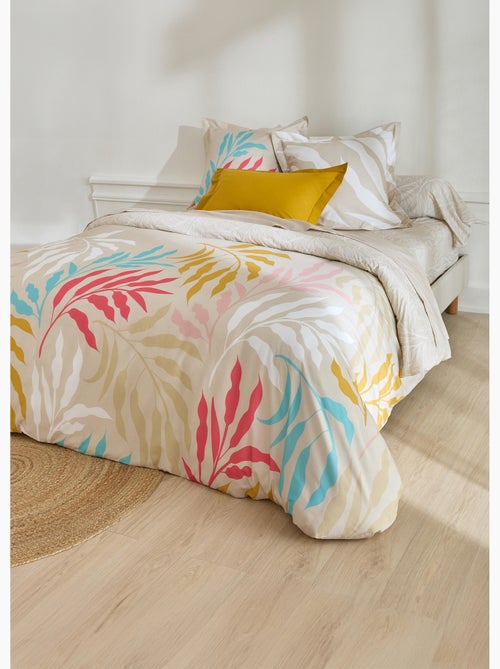 Funda de almohada de algodón con estampado vegetal - Afibel - Kiabi