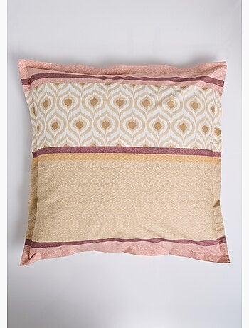 Funda de almohada de algodón estampada, 57 hilos/cm², almohada de apoyo - Afibel