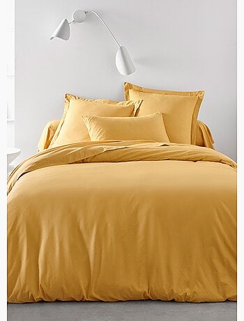 Funda de almohada de algodón liso - Afibel