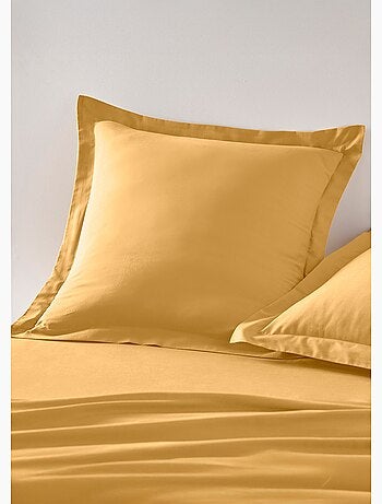 Funda de almohada de algodón liso - Afibel