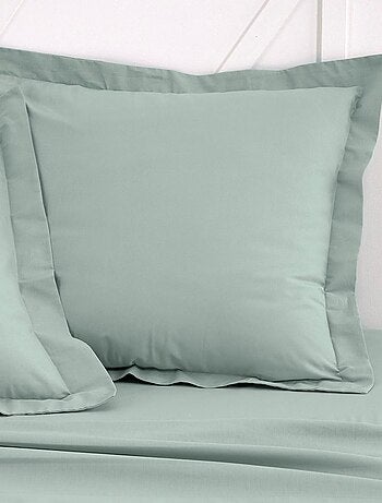 Funda de almohada de algodón liso - Afibel
