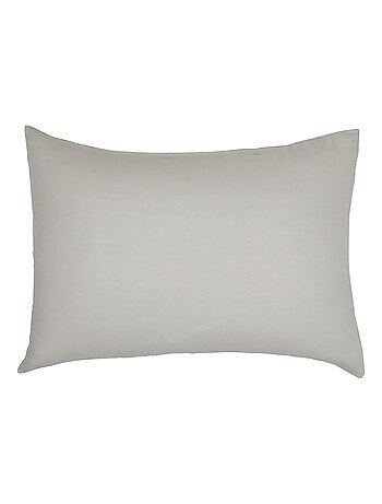 Funda de almohada de algodón liso - Afibel