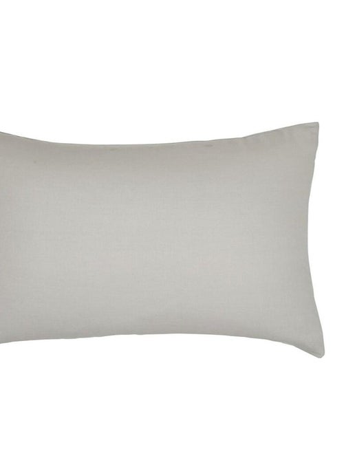 Funda de almohada de algodón liso - Afibel - Kiabi