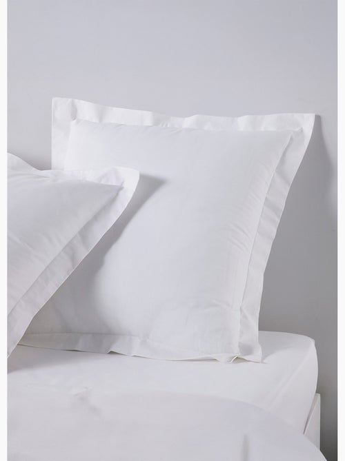 Funda de almohada de algodón liso - Afibel - Kiabi