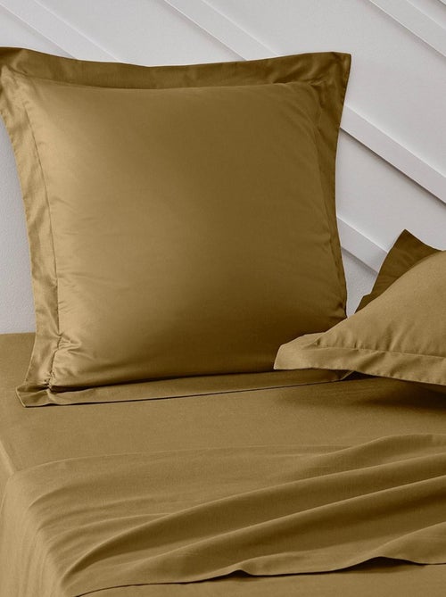 Funda de almohada de algodón liso - Afibel - Kiabi