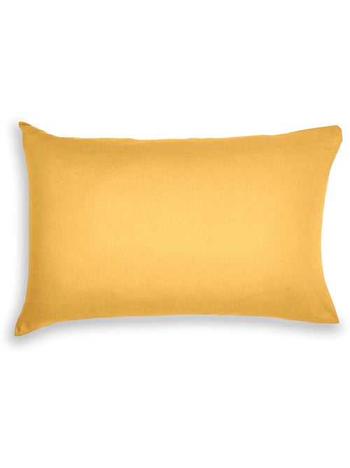 Funda de almohada de algodón liso - Afibel - Kiabi