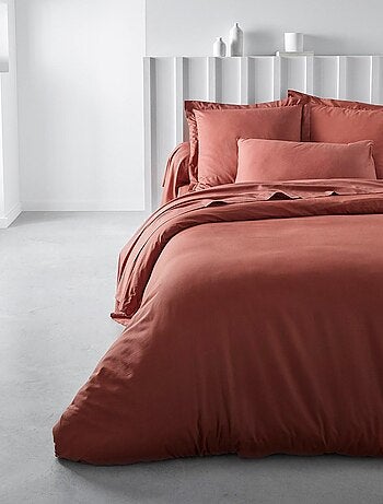 Funda de almohada de algodón liso - Afibel