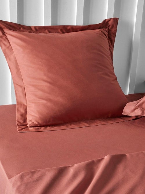 Funda de almohada de algodón liso - Afibel - Kiabi