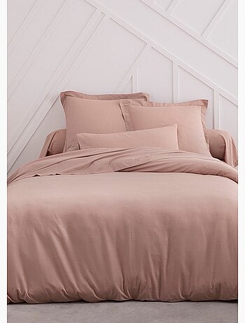 Funda de almohada de algodón liso - Afibel
